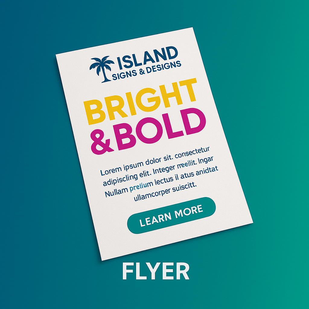 Island Signs - Professional Website Design & Printing Services